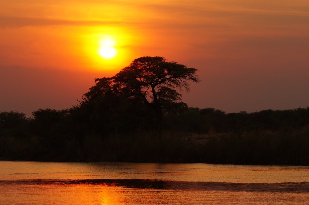 There's nothing more magical than an African sunset.